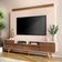 Estante Painel De 85 Pol 220cm évora H01 Castanho-off White - Mpozenato