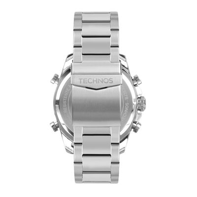 Relógio Technos Masculino Digitech Prata - Bj3530af-1a Bj3530af-1a