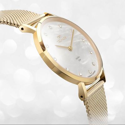 Relógio Technos Feminino Slim Dourado - 2025ltu-1b 2025ltu-1b