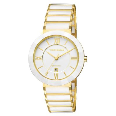 Relógio Technos Feminino Ceramic Dourado - 2015ce-4b 2015ce-4b