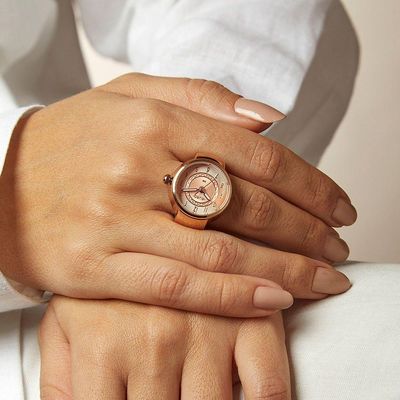 Relógio Euro Feminino Unique Rosé - Eu2035yux-4ji