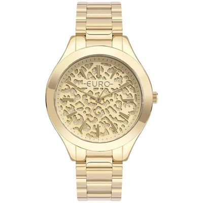 Relógio Euro Feminino Glitz Dourado - Eu2036ytv-4d Eu2036ytv-4d