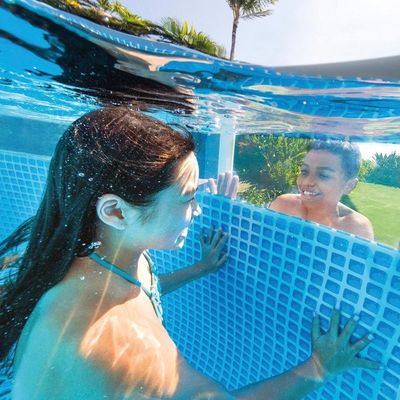 Piscina Estrutural Circular Clearview Completa Litros 110v Intex