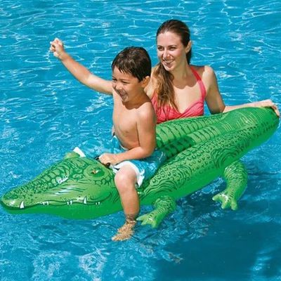 Bote Inflável Jacaré Médio 168cm Intex 58546