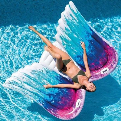 Bóia Inflável Para Piscina Asas De Anjo Intex
