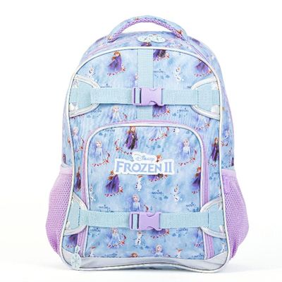 Mochila Escolar Feminina Disney Frozen II Azul U / Azul