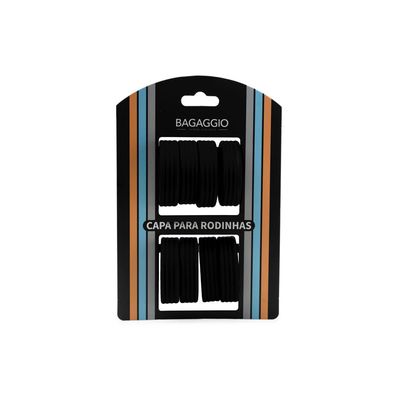 Capa para Rodinhas Preta U / Preto