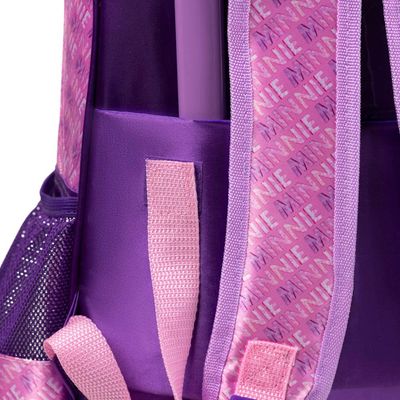 Mochila de Rodinha Infantil Feminina Minnie Lilás U / Lilas