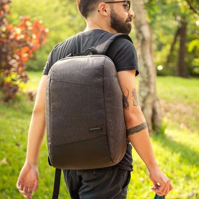 Mochila Masculina Executiva para Notebook Urban Preta U / Preto