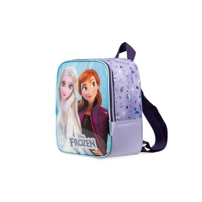 Lancheira Térmica Infantil Feminina Frozen Elsa e Anna U / Lilas