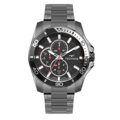 Relógio Technos Masculino Racer Grafite - 6p27duw-1p Relógio Technos Masculino Racer Premium Grafite - 6p27duw-1p