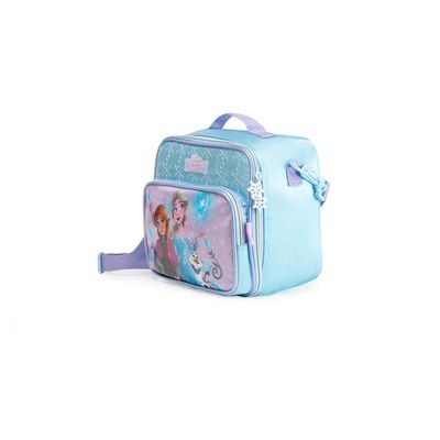 Lancheira Térmica Infantil Feminina Frozen Azul Claro U / Azul claro