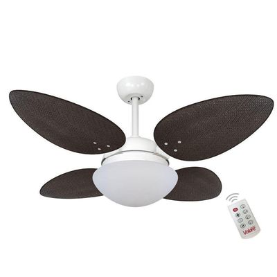 Ventilador Volare P Palmae Tabaco 127V E Controle Remoto 110V