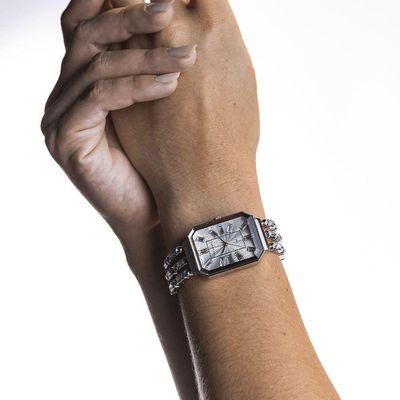 Relógio Technos Feminino Crystal Prata - 2033cz-1k 2033cz-1k
