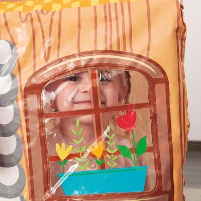 Barraca Casinha Infantil Vinil Playhouse Com Porta Bestway