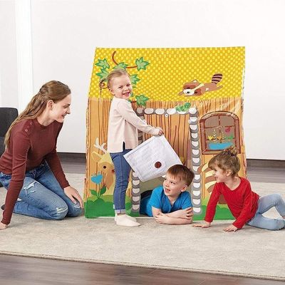 Barraca Casinha Infantil Vinil Playhouse Com Porta Bestway