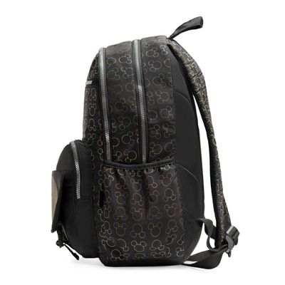 Mochila Escolar Feminina Juvenil Mickey Preta U / Preto