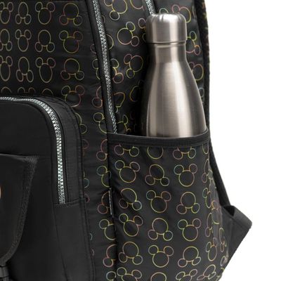 Mochila Escolar Feminina Juvenil Mickey Preta U / Preto