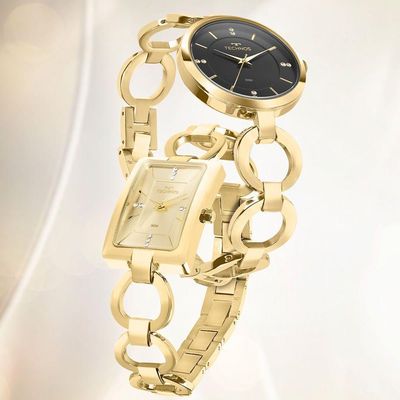 Relógio Technos Feminino Elos Dourado - 2035mwi-1x 2035mwi-1x