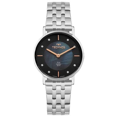 Relógio Technos Feminino Slim Prata - 2025lud-1a 2025lud-1a