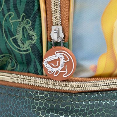 Lancheira Térmica Infantil Masculina Rei Leão Simba e Nala Verde Escuro U / Verde
