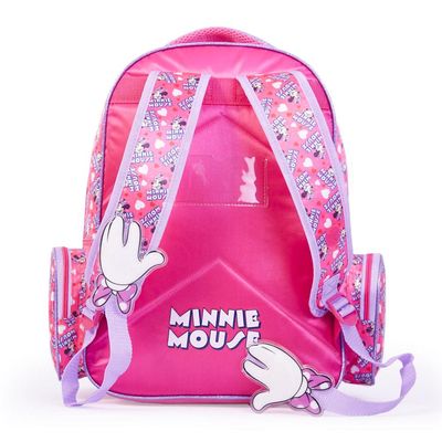 Mochila Escolar Feminina Disney Minnie II Rosa U / Rosa