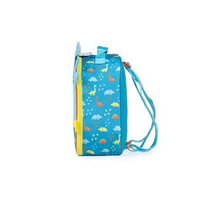 Lancheira Infantil Pets Dinossauro Azul Escura U / Azul escuro