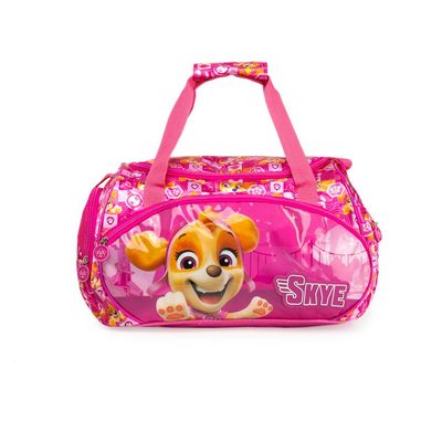 Bolsa de Viagem Feminina Pequena Infantil Patrulha Canina Skye Rosa P / Rosa