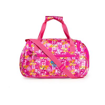 Bolsa de Viagem Feminina Pequena Infantil Patrulha Canina Skye Rosa P / Rosa