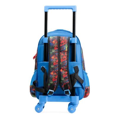 Mochila de 4 Rodinhas Infantil Masculina Vingadores Preta U / Preto
