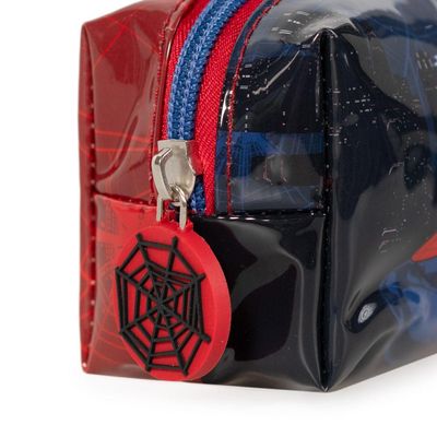 Estojo Escolar Masculino Homem Aranha U / Vermelho