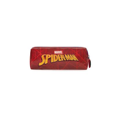 Estojo Escolar Masculino Homem Aranha U / Vermelho