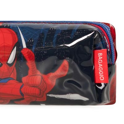 Estojo Escolar Masculino Homem Aranha U / Vermelho