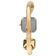 Relógio Technos Feminino Crystal Dourado - 751aa-1p 751aa-1p