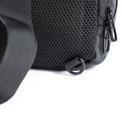Mochila Masculina Transversal Resistente Agua Advanced Preta U / Preto