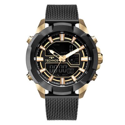Relógio Technos Masculino Digitech Bicolor - Ad1390aa/1p Ad1390aa/1p