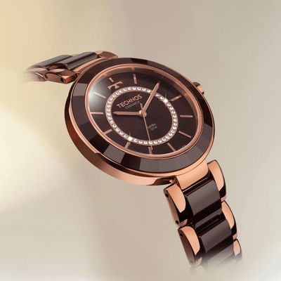 Relógio Technos Feminino Ceramic-saphire Rosé - 2036nay-1m