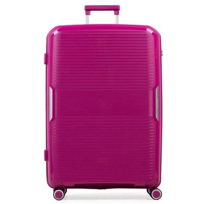 Mala Grande de Polipropileno 4 Rodas Malta Rosa escuro G / Rosa