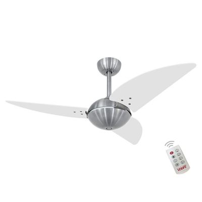 Ventilador Off Clear Branco 220V E Controle Remoto 220V