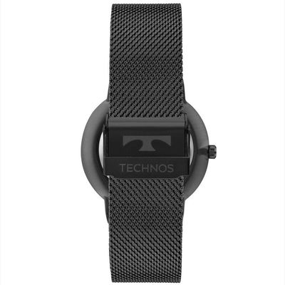 Relógio Technos Masculino Slim Preto - Gm12ag/1p Gm12ag/1p