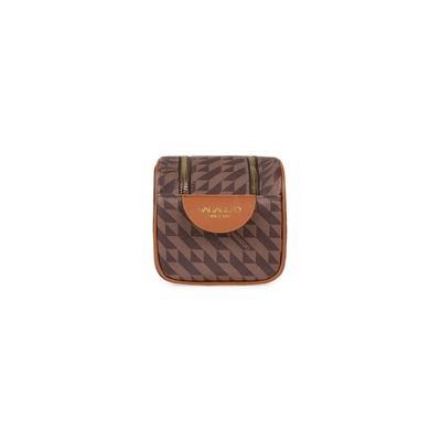 Necessaire de Viagem Feminina Maxi Monograma BG Marrom G / Marrom
