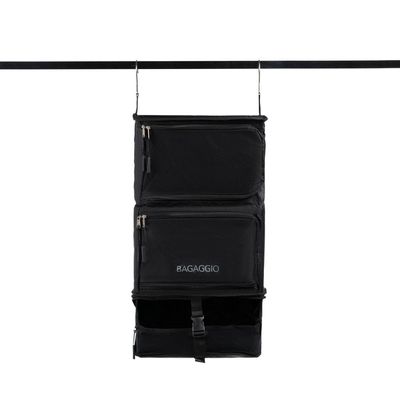 Organizador de Mala Pequeno Travelback Preto P / Preto