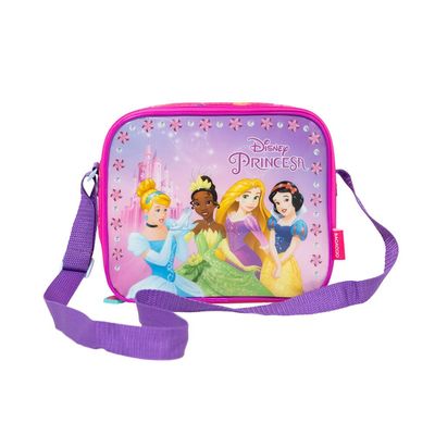 Lancheira Infanil Feminina Princesas Rosa U / Rosa