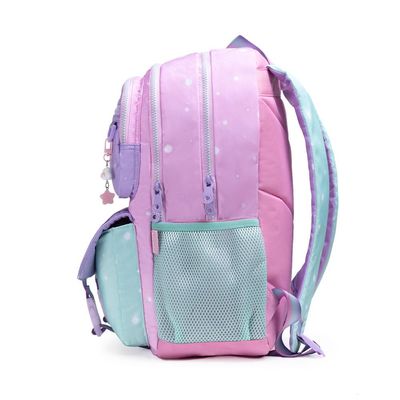 Mochila Escolar Feminina Juvenil Star Candy Rosa U / Rosa