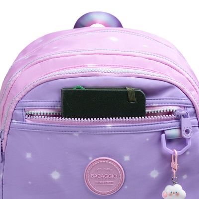 Mochila Escolar Feminina Juvenil Star Candy Rosa U / Rosa