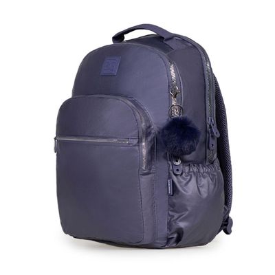 Mochila Escolar Feminina Juvenil Perolada Roxa U / Roxo