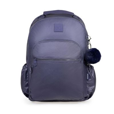 Mochila Escolar Feminina Juvenil Perolada Roxa U / Roxo