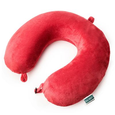 Almofada de Pescoço de Viscoelástico Rosa U / Rosa