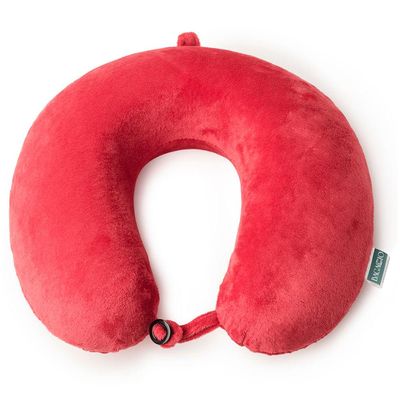 Almofada de Pescoço de Viscoelástico Rosa U / Rosa