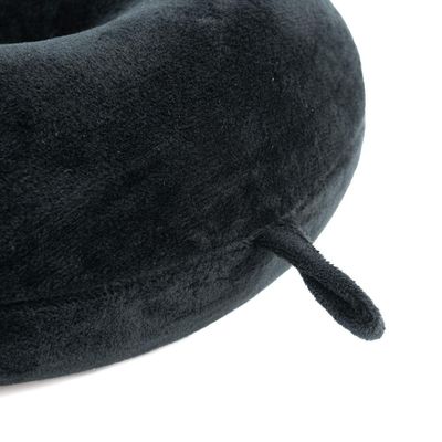 Almofada de pescoço de Viscoelátisco Preto U / Preto